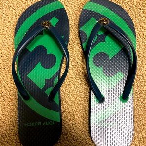 Tory Burch Size 7 Rubber Sandals
